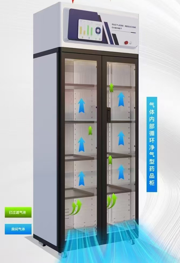 净气型智能无管药品柜